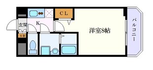 プレサンス栄モードの物件間取画像